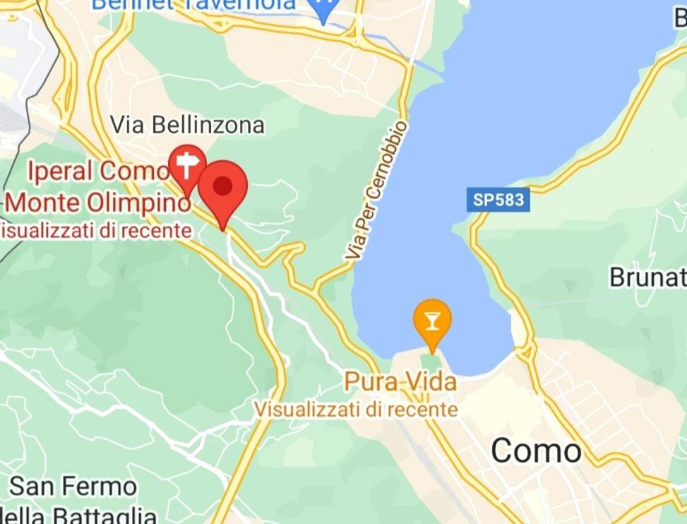 Appartamento Anselmo Como Buitenkant foto